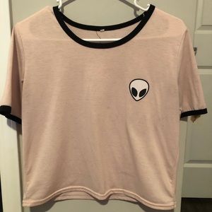Alien Crop Tee